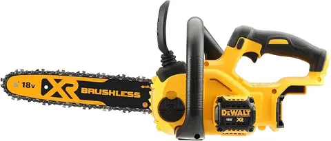 DEWALT Motosierra Compacta Sin Escobillas 18V XR, Espada de 30 cm, Sin batería ni cargador, DCM565N-XJ